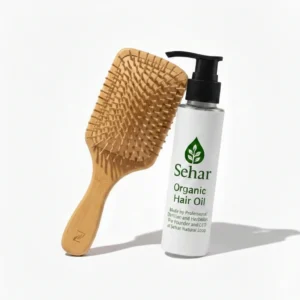 Sehar Organic Hair Oil Duo | 100ml Growth Oil & Root Brush Kit